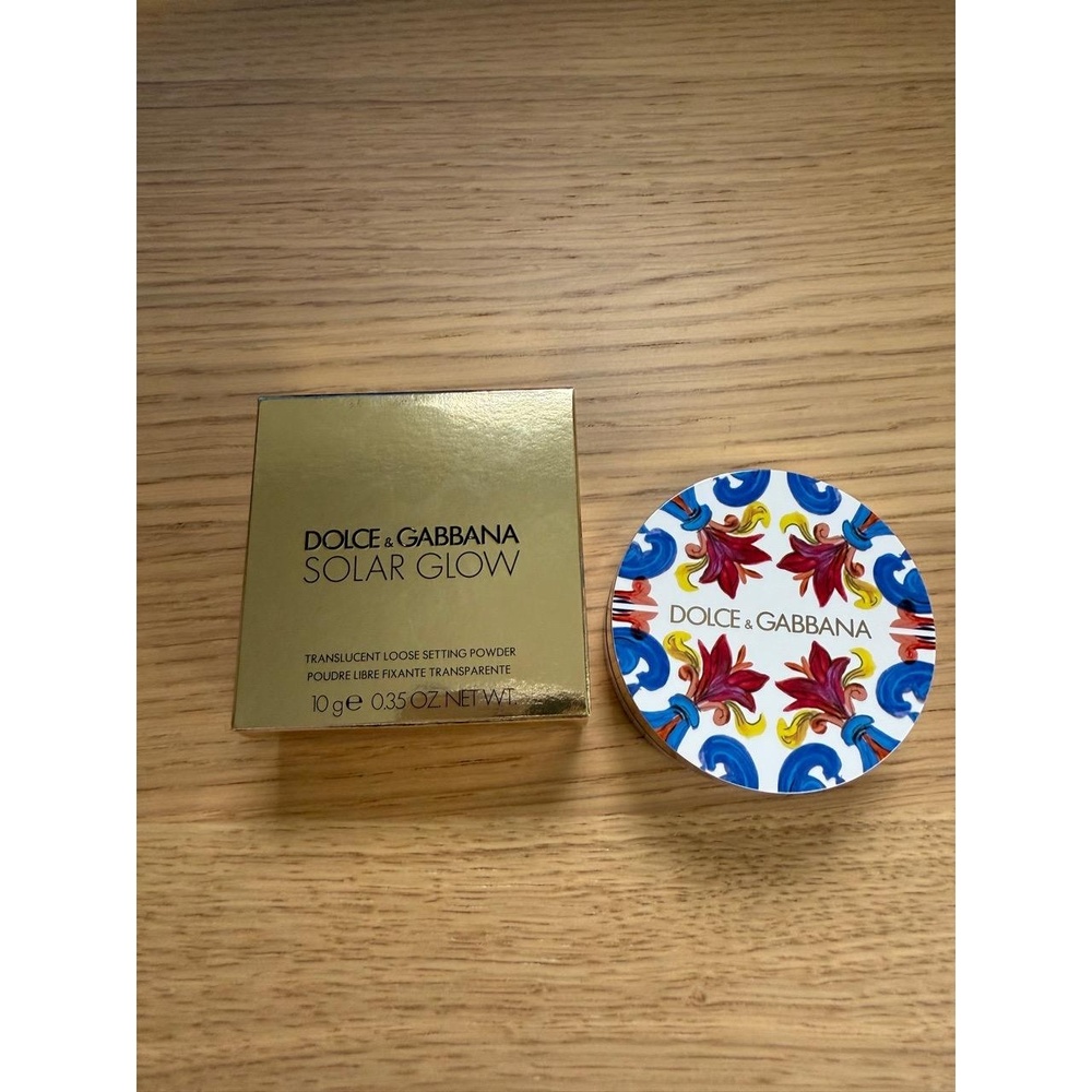 NIB Dolce & Gabbana Solar Glow Translucent Setting Powder - Crystal - Picture 2 of 7